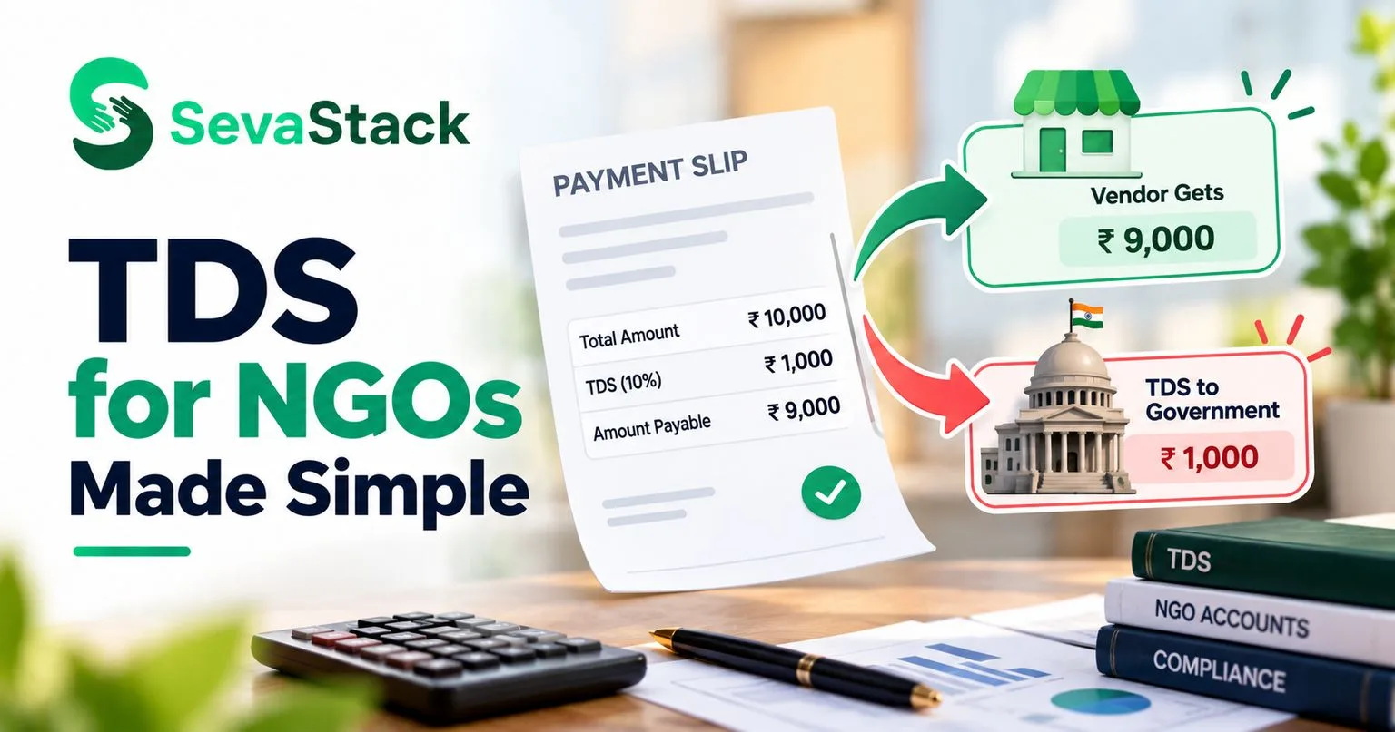 TDS on Vendor Payments: A Simple Guide for NGOs (2026)