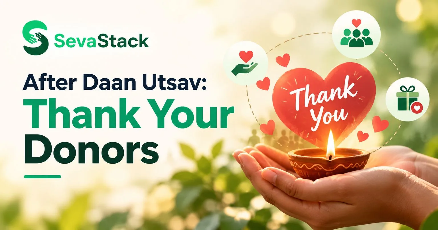 After Daan Utsav: How to Thank and Keep Your New Donors