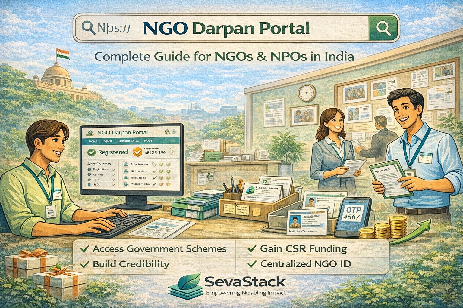 NGO Darpan Portal: Complete Guide for NGOs & NPOs in India (2026)