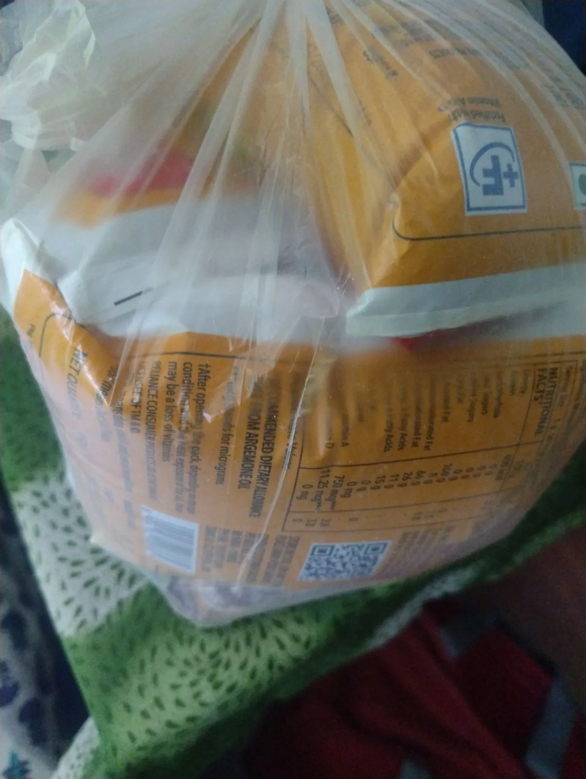 Edible oil 4lts and teapowder — food perishable donation in Guwahati