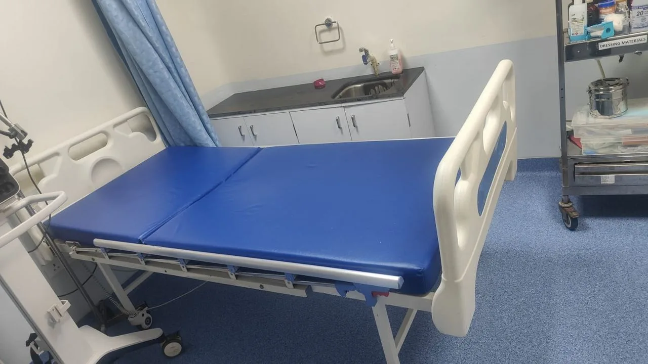 Hospital bed — Nanesh Hospital, Belapur, Navi Mumbai