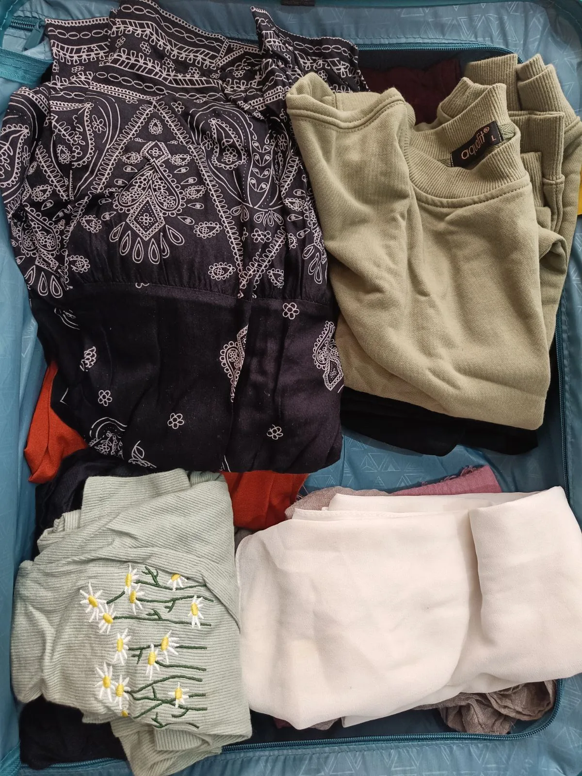5 tops, 5 shawls, — Wayanad