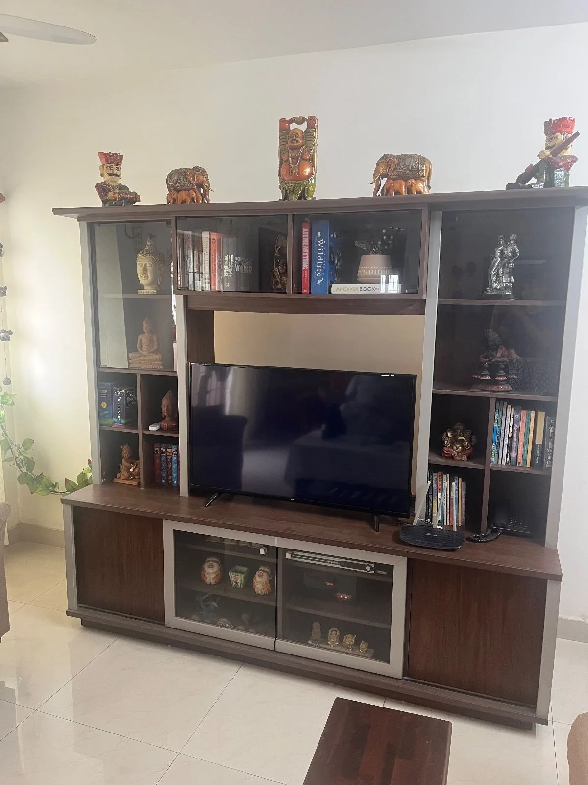 2 wooden desks and 1 tv console — photo 3