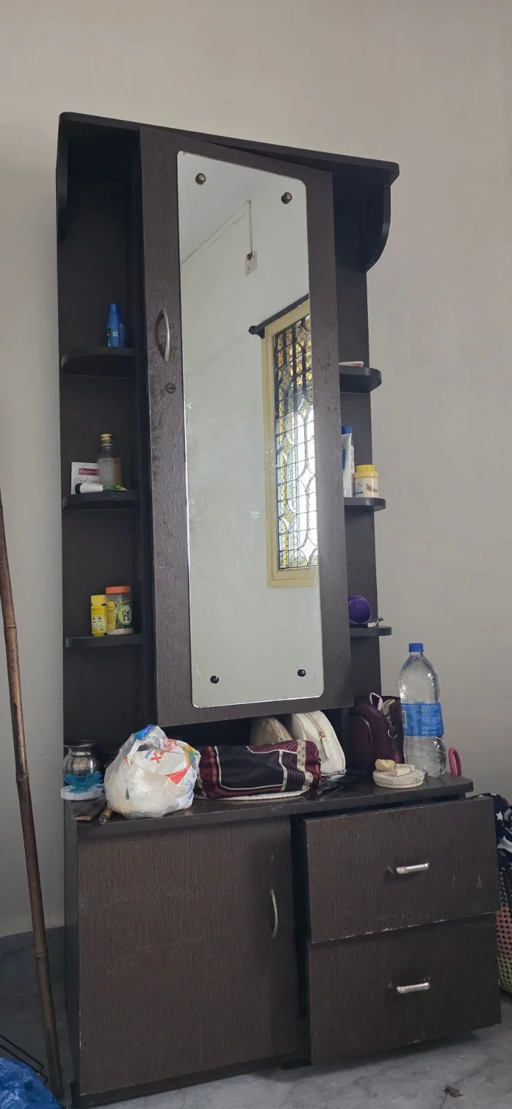 1 single bed with mattress 1 dressing table 1 cooking gas stove two side stands — Mumbai