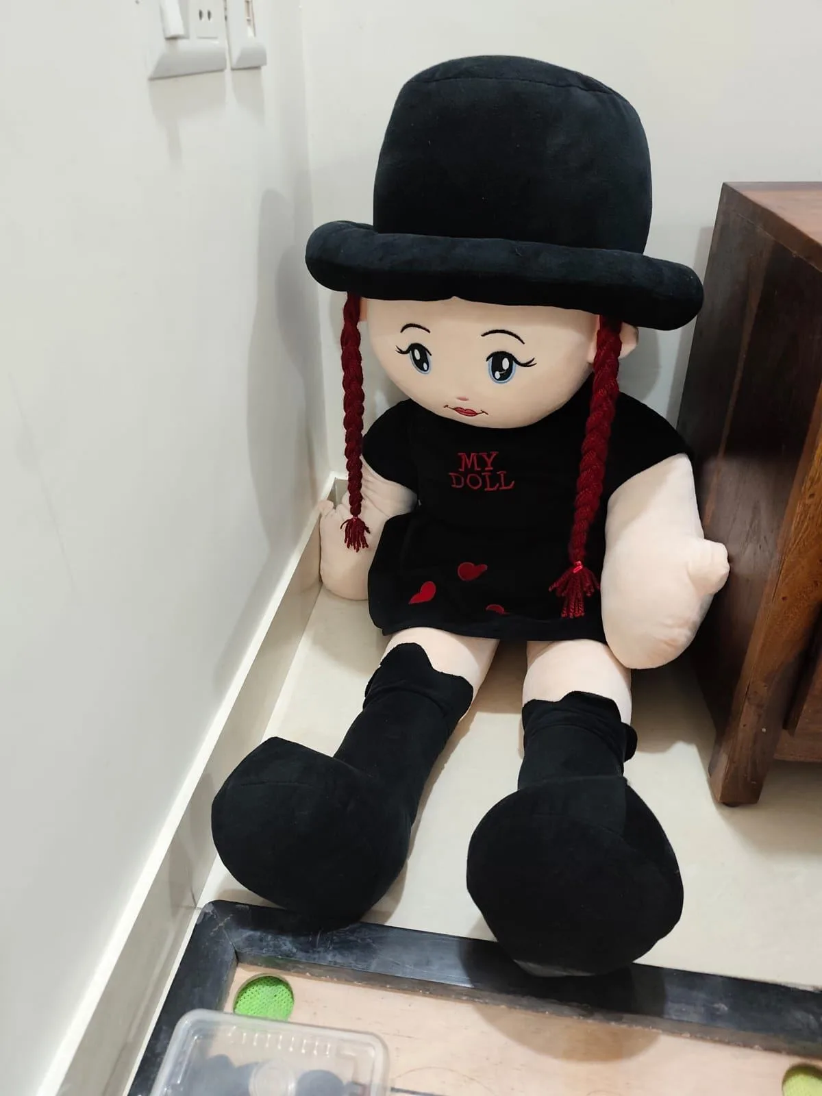 toys, big doll, kids scooter, puzzle. carrom board, train set, — photo 2