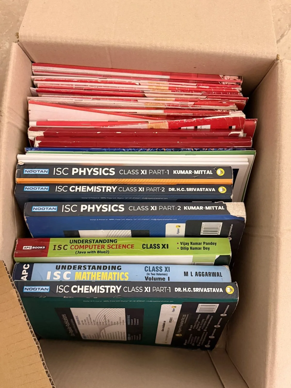 Text books of icse 11th and 12th grade — Bangalore