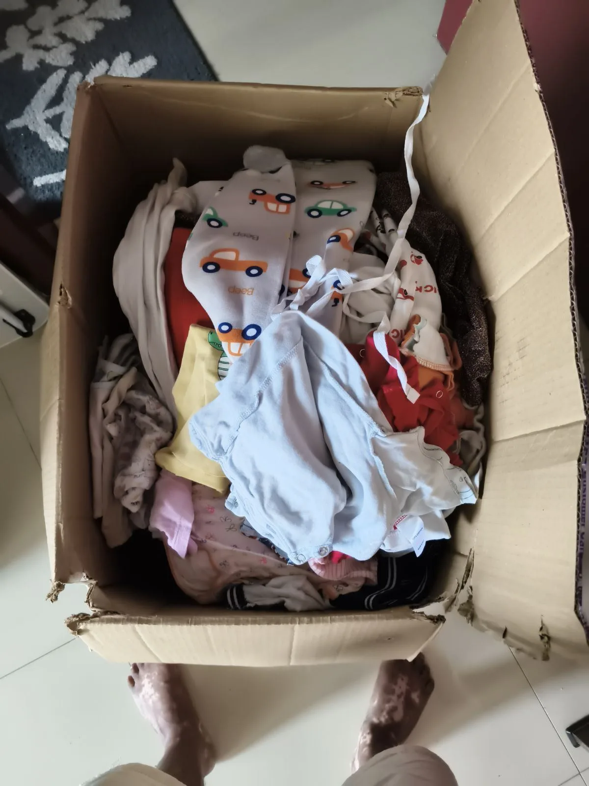 I want donate clothings of my kids used but all are in good condition. — Guwahati