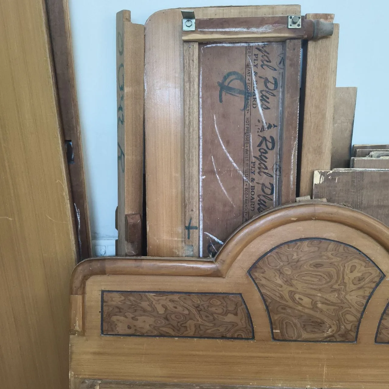 Detachable wooden storage double bed — photo 2