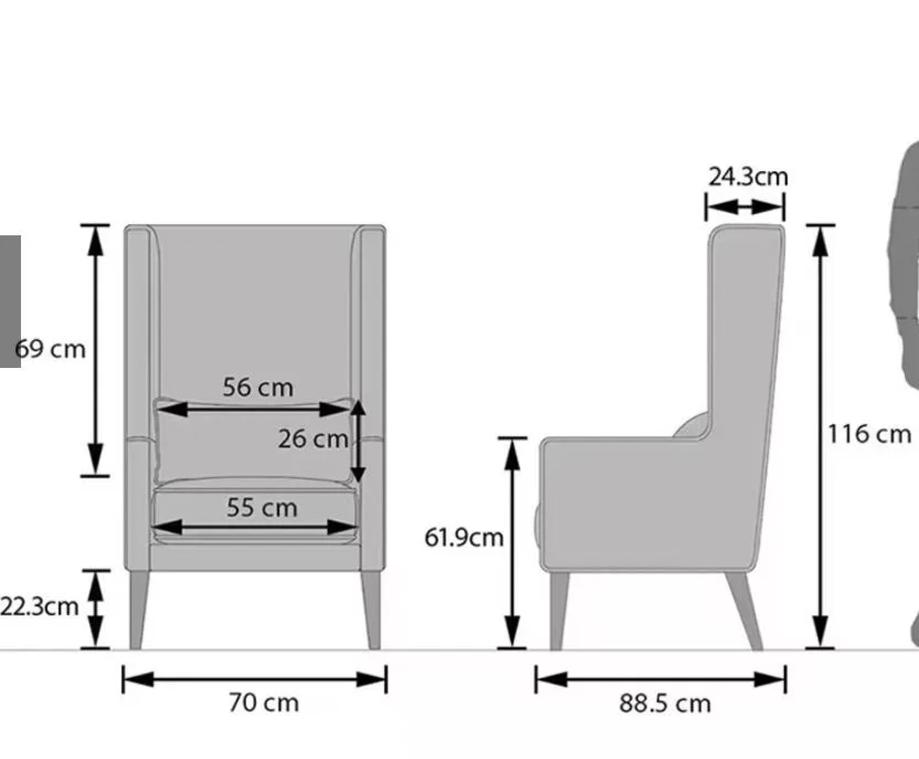 2 lounge chairs — photo 2